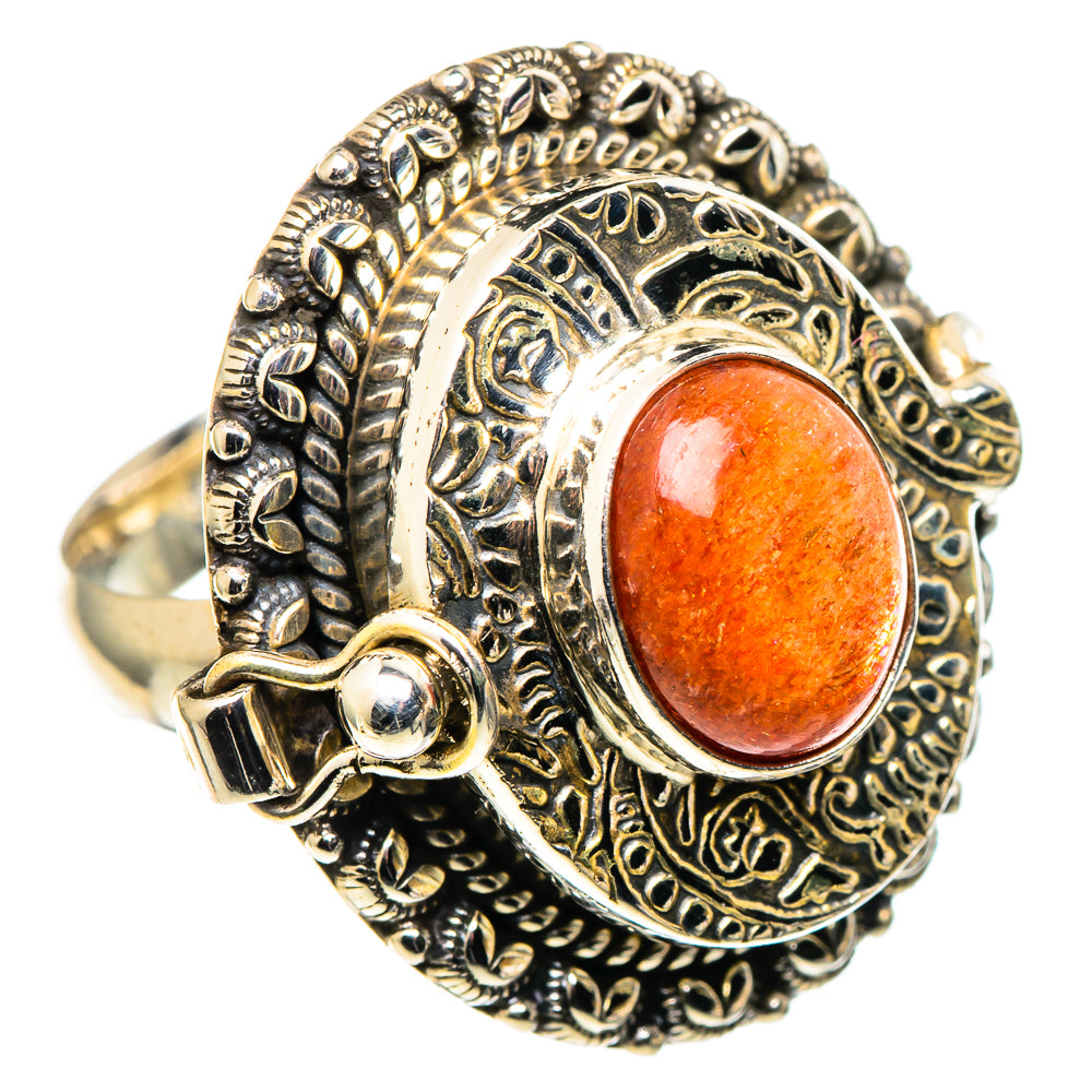 Sunstone Rings handcrafted by Anasilvercos - RING99814