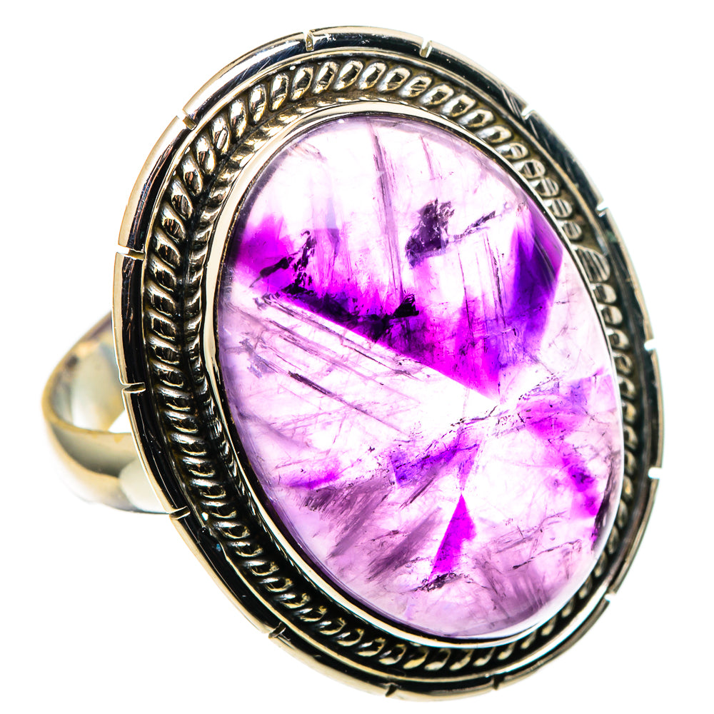 Star Amethyst Rings handcrafted by Anasilvercos - RING99821