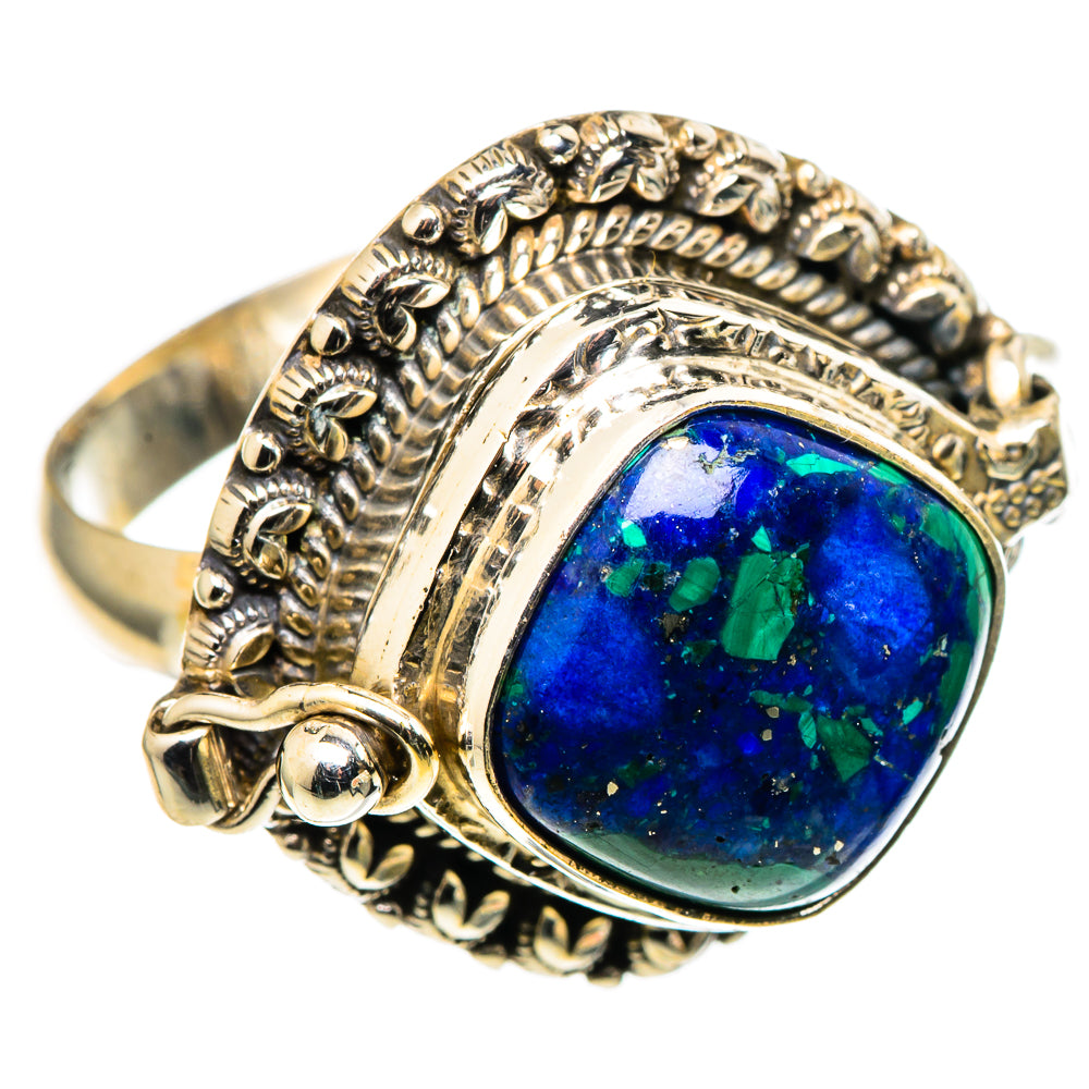 Azurite Rings handcrafted by Anasilvercos - RING99826