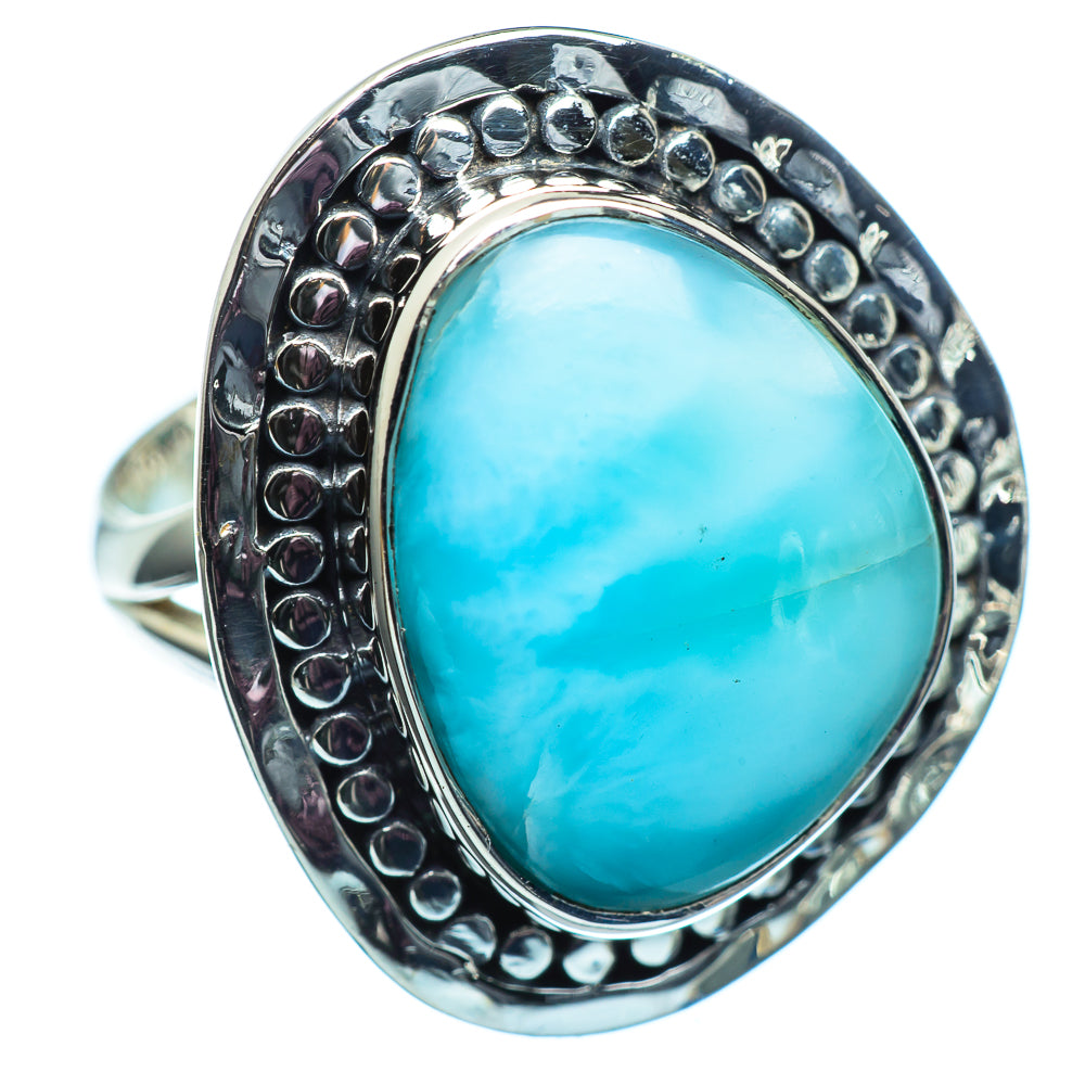 Larimar Rings handcrafted by Anasilvercos - RING998269