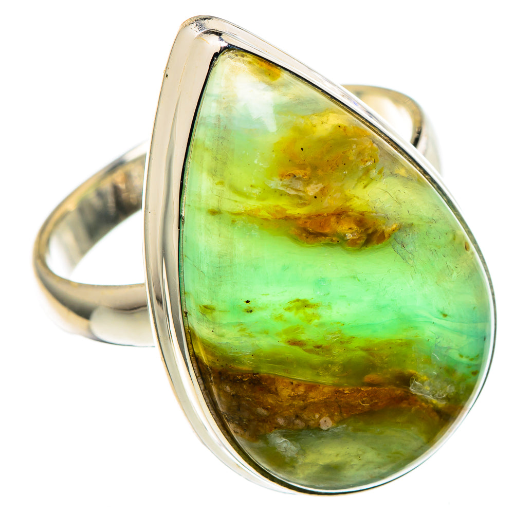 Peruvian Opal Rings handcrafted by Anasilvercos - RING99831