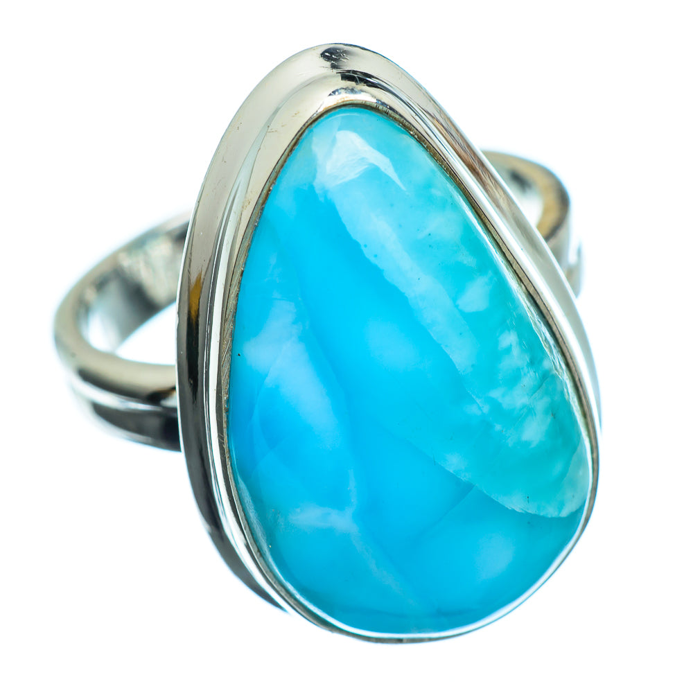 Larimar Rings handcrafted by Anasilvercos - RING998339
