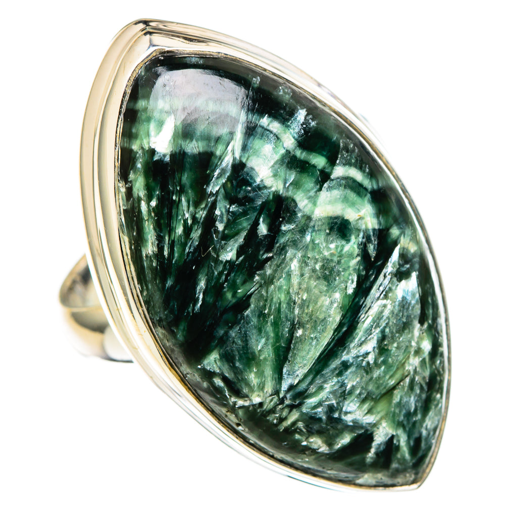 Seraphinite Rings handcrafted by Anasilvercos - RING99840