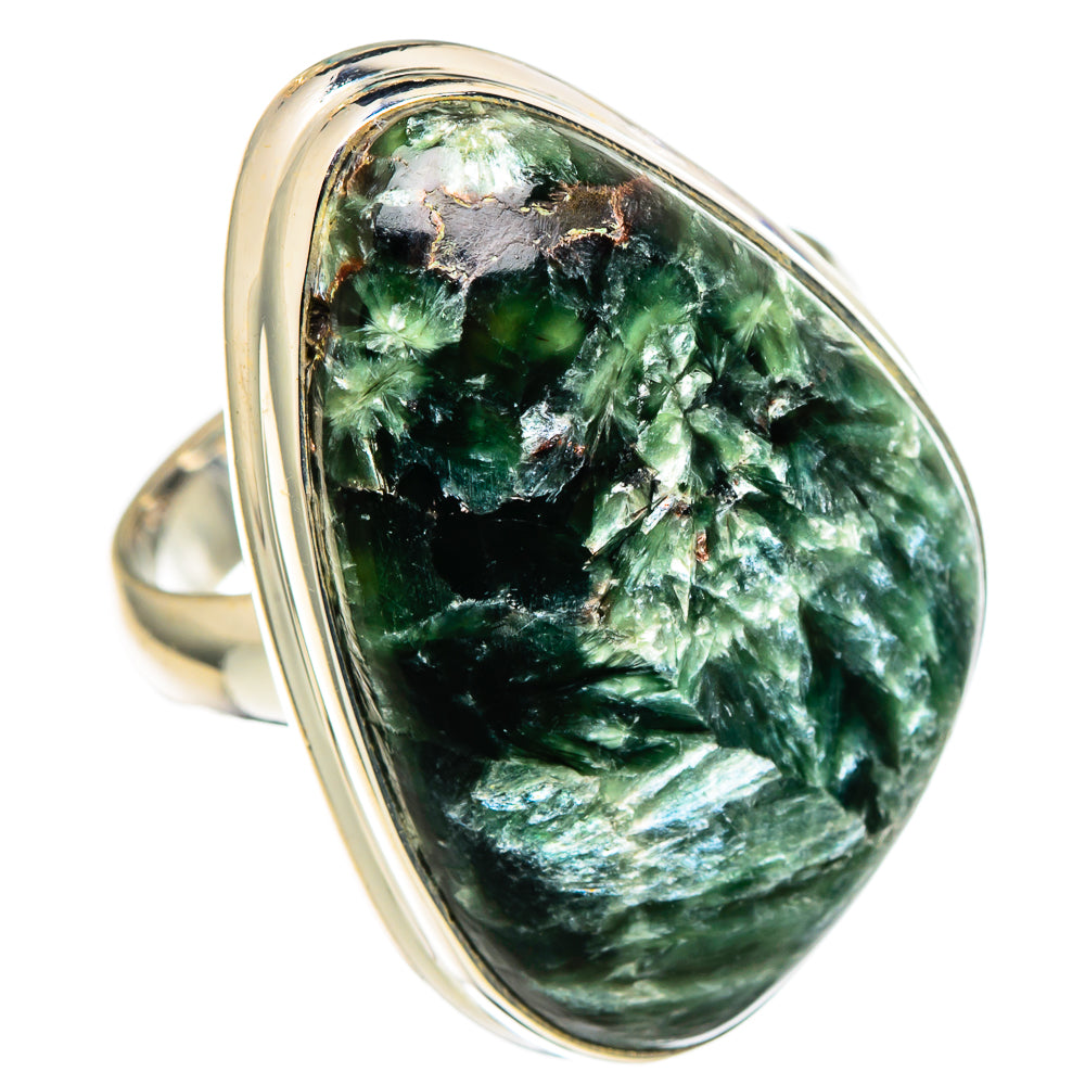 Seraphinite Rings handcrafted by Anasilvercos - RING99844