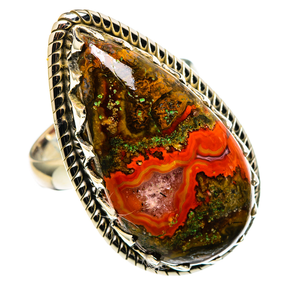 Moroccan Agate Rings handcrafted by Anasilvercos - RING99848