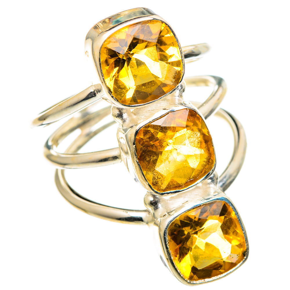 Citrine Rings handcrafted by Anasilvercos - RING99850