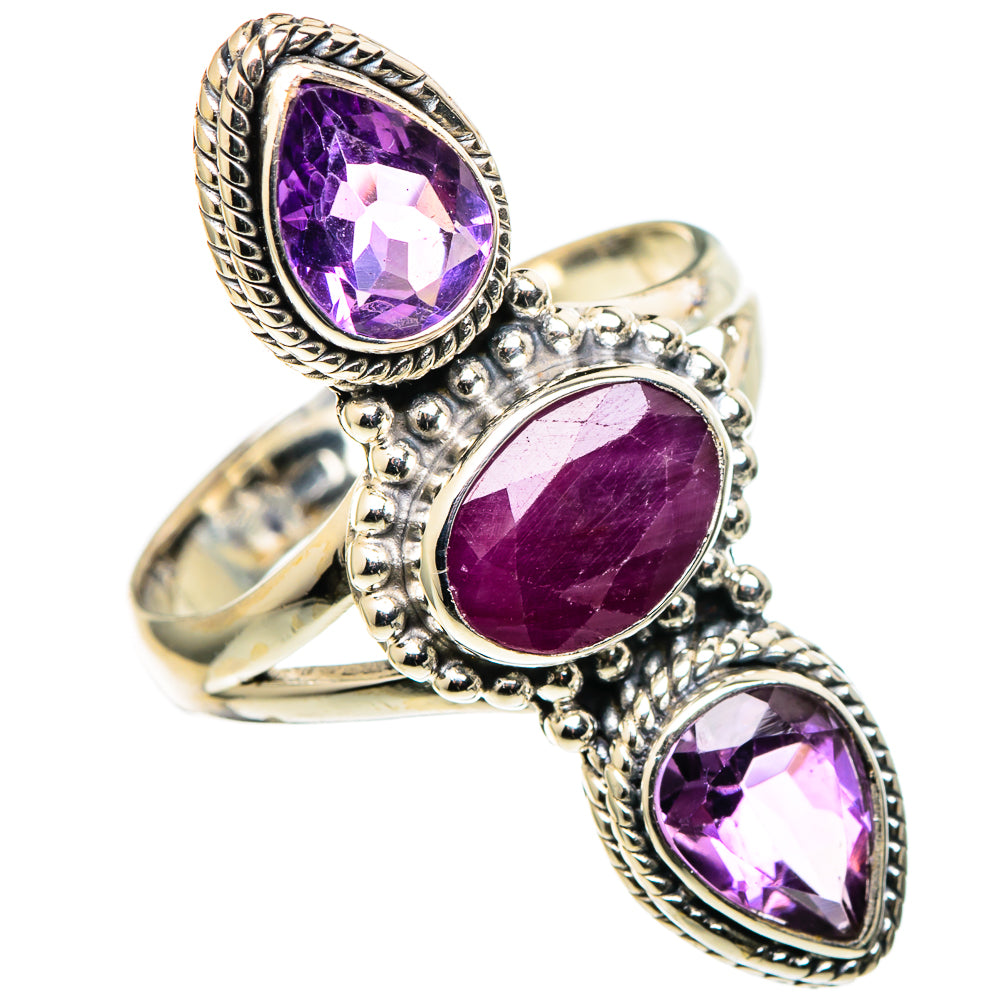 Ruby Rings handcrafted by Anasilvercos - RING99856