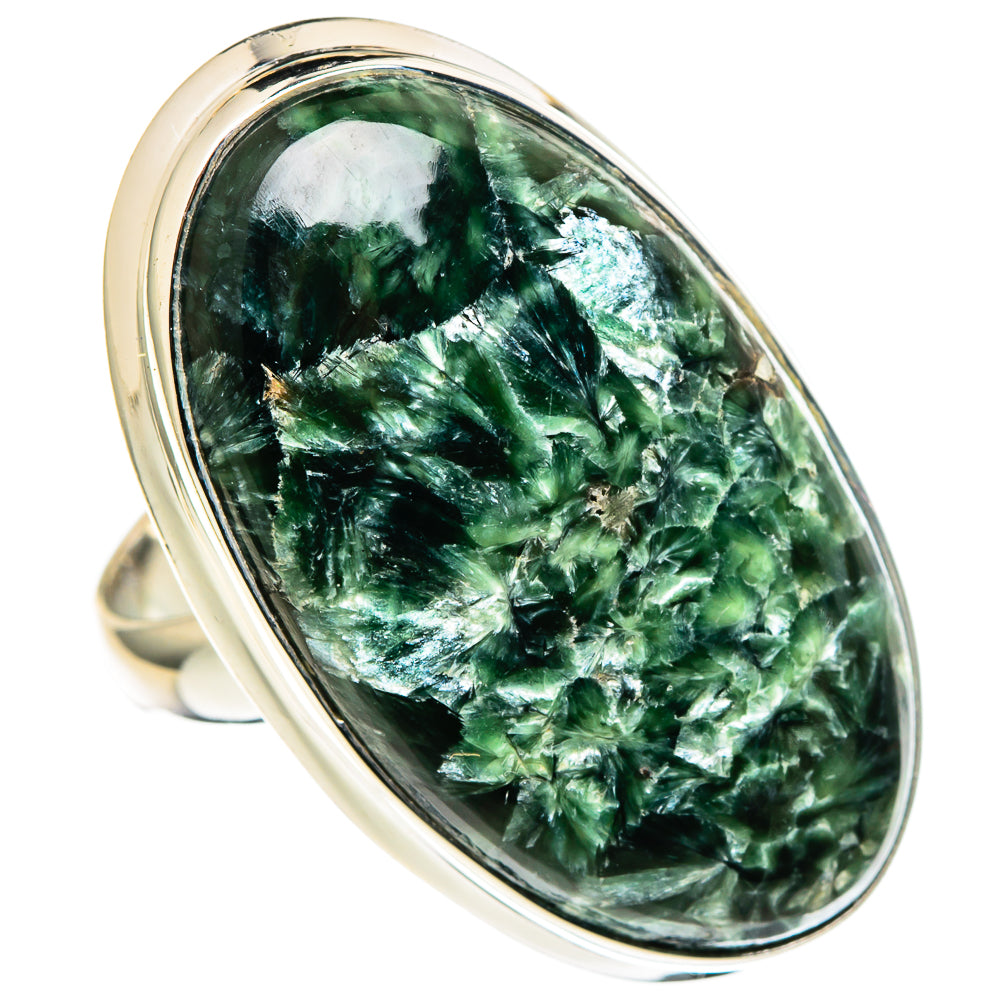 Seraphinite Rings handcrafted by Anasilvercos - RING99859