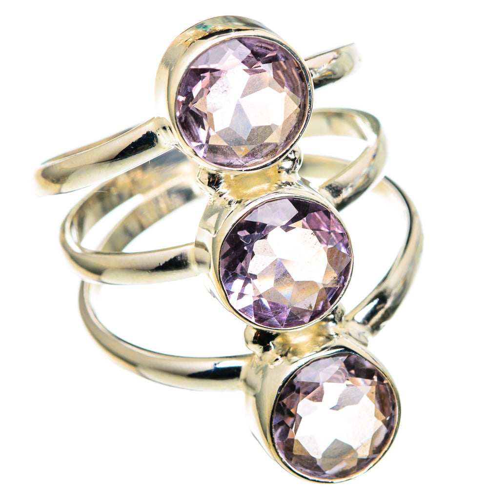 Kunzite Rings handcrafted by Anasilvercos - RING99867