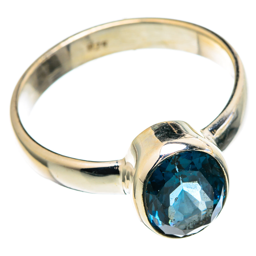 Blue Spinel Rings handcrafted by Anasilvercos - RING99875