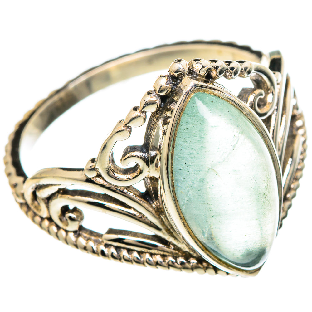 Aqua Chalcedony Rings handcrafted by Anasilvercos - RING99876