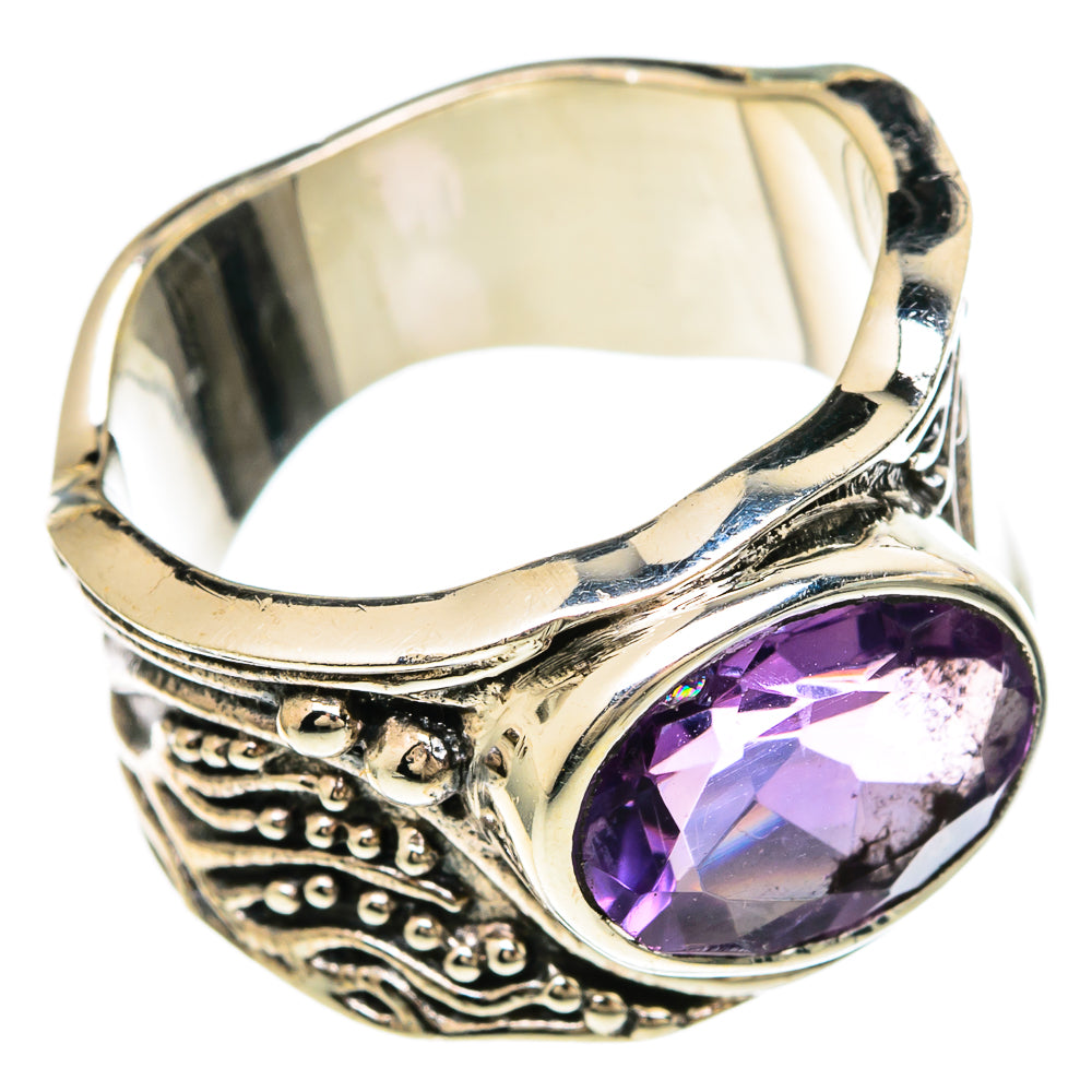 Amethyst Rings handcrafted by Anasilvercos - RING99899 - Photo 2