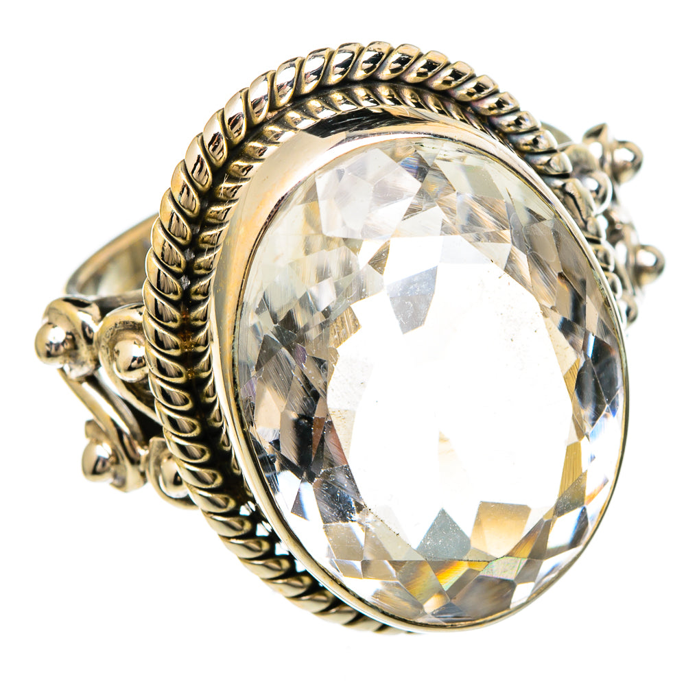 White Quartz Rings handcrafted by Anasilvercos - RING99904