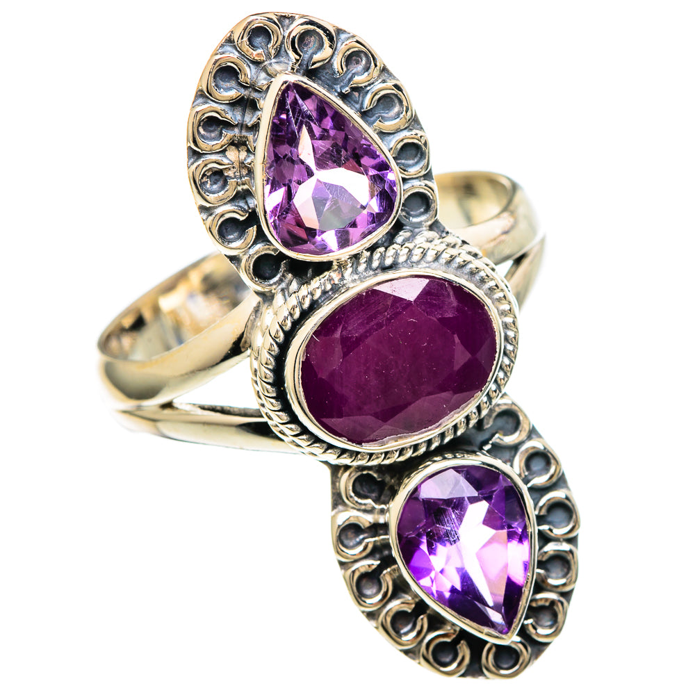 Ruby Rings handcrafted by Anasilvercos - RING99906