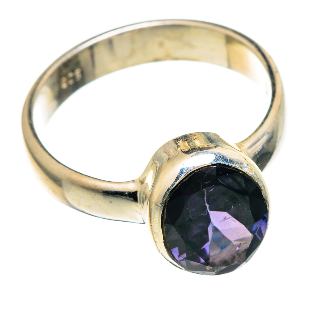 Violet Spinel Rings handcrafted by Anasilvercos - RING99916