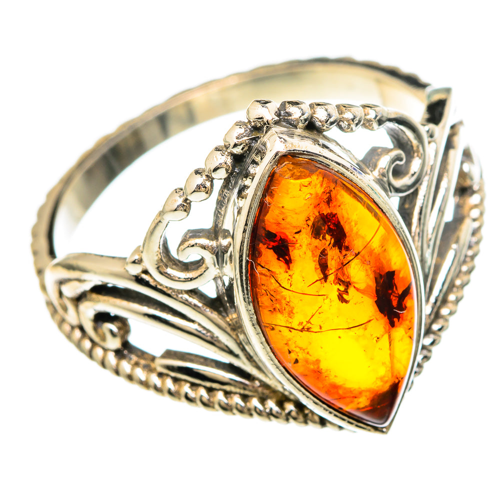 Baltic Amber Rings handcrafted by Anasilvercos - RING99927
