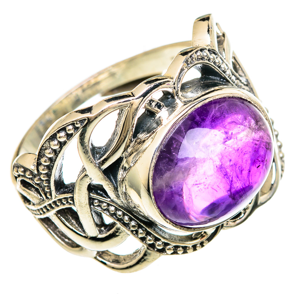 Amethyst Rings handcrafted by Anasilvercos - RING99937