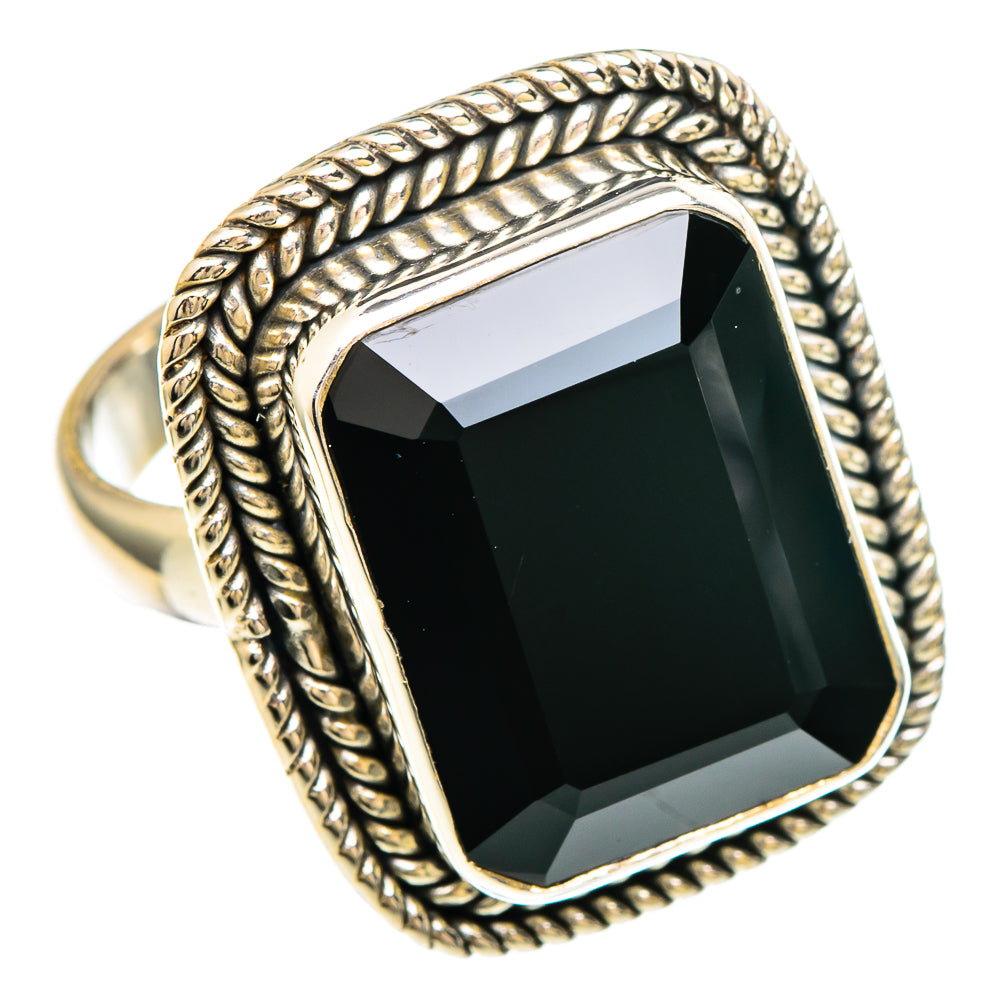 Black Onyx Rings handcrafted by Anasilvercos - RING99943
