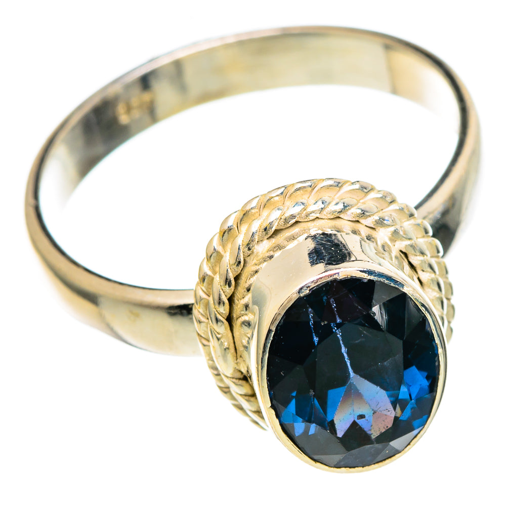 Blue Spinel Rings handcrafted by Anasilvercos - RING99949