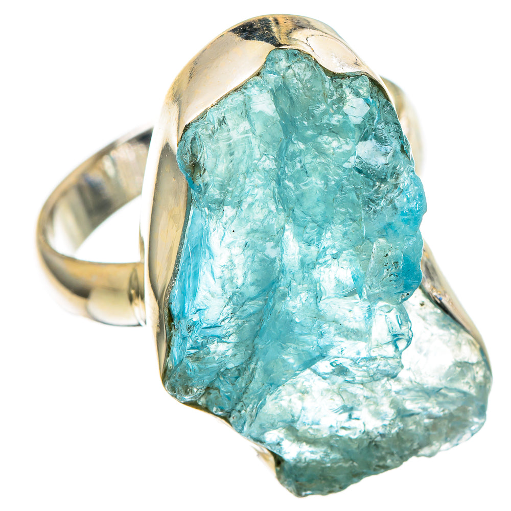 Aquamarine Rings handcrafted by Anasilvercos - RING99951