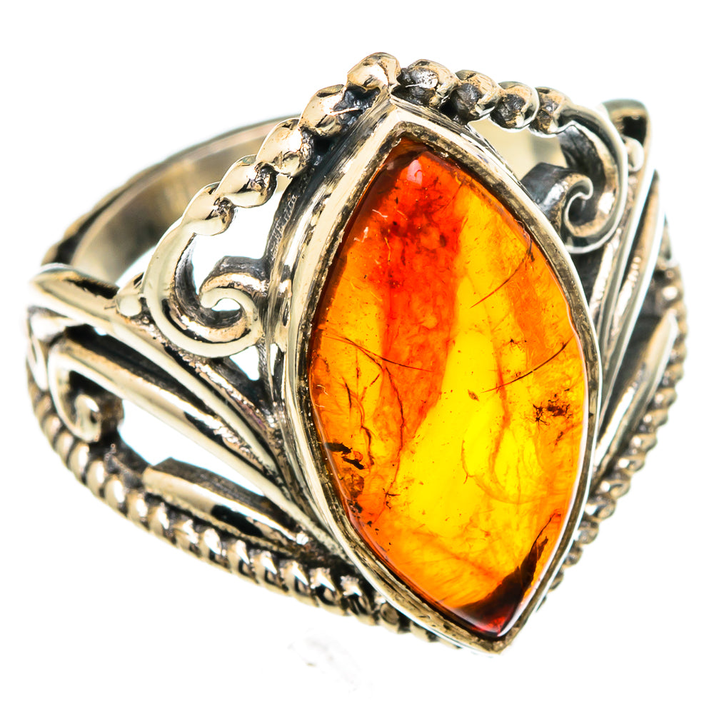Baltic Amber Rings handcrafted by Anasilvercos - RING99966