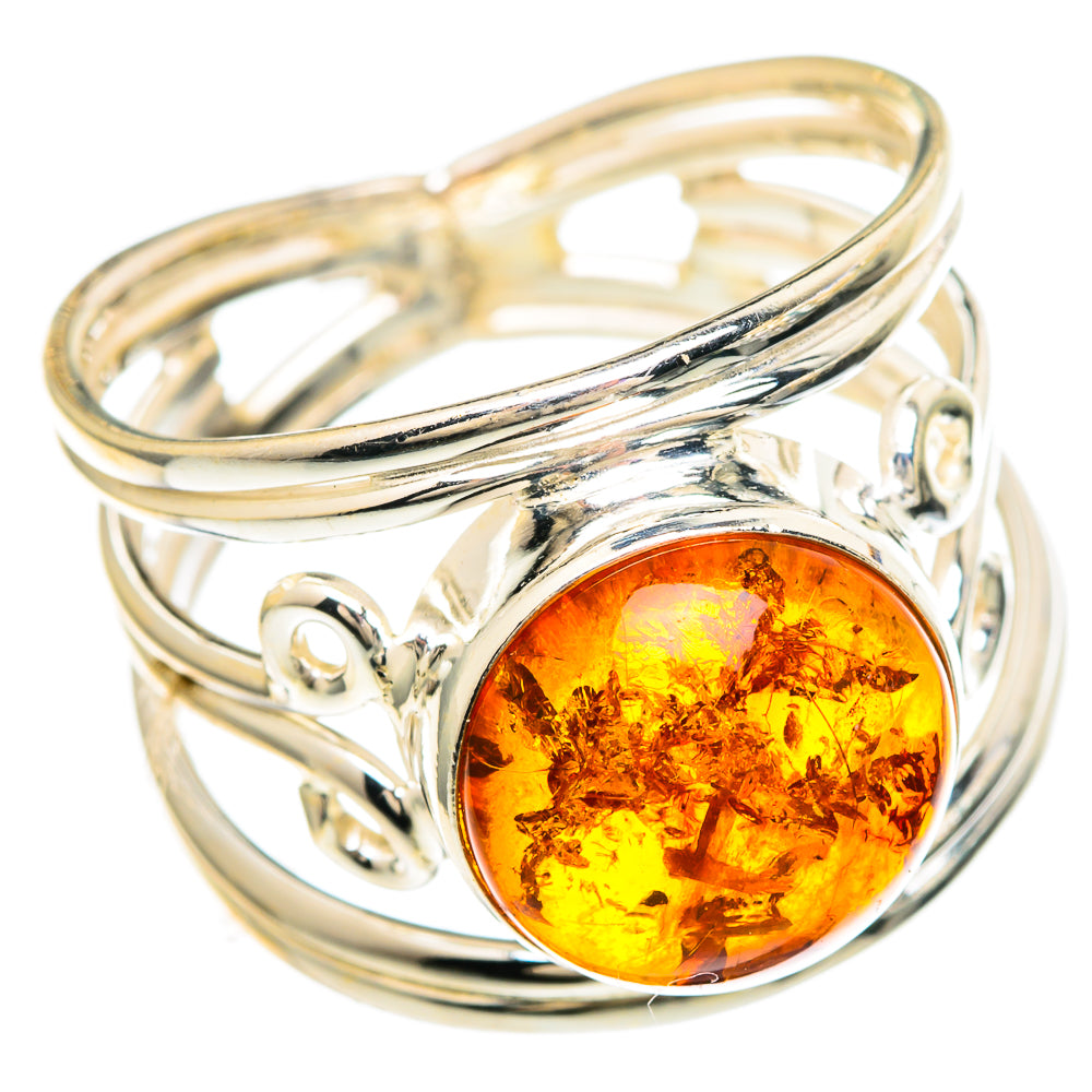 Baltic Amber Rings handcrafted by Anasilvercos - RING99967