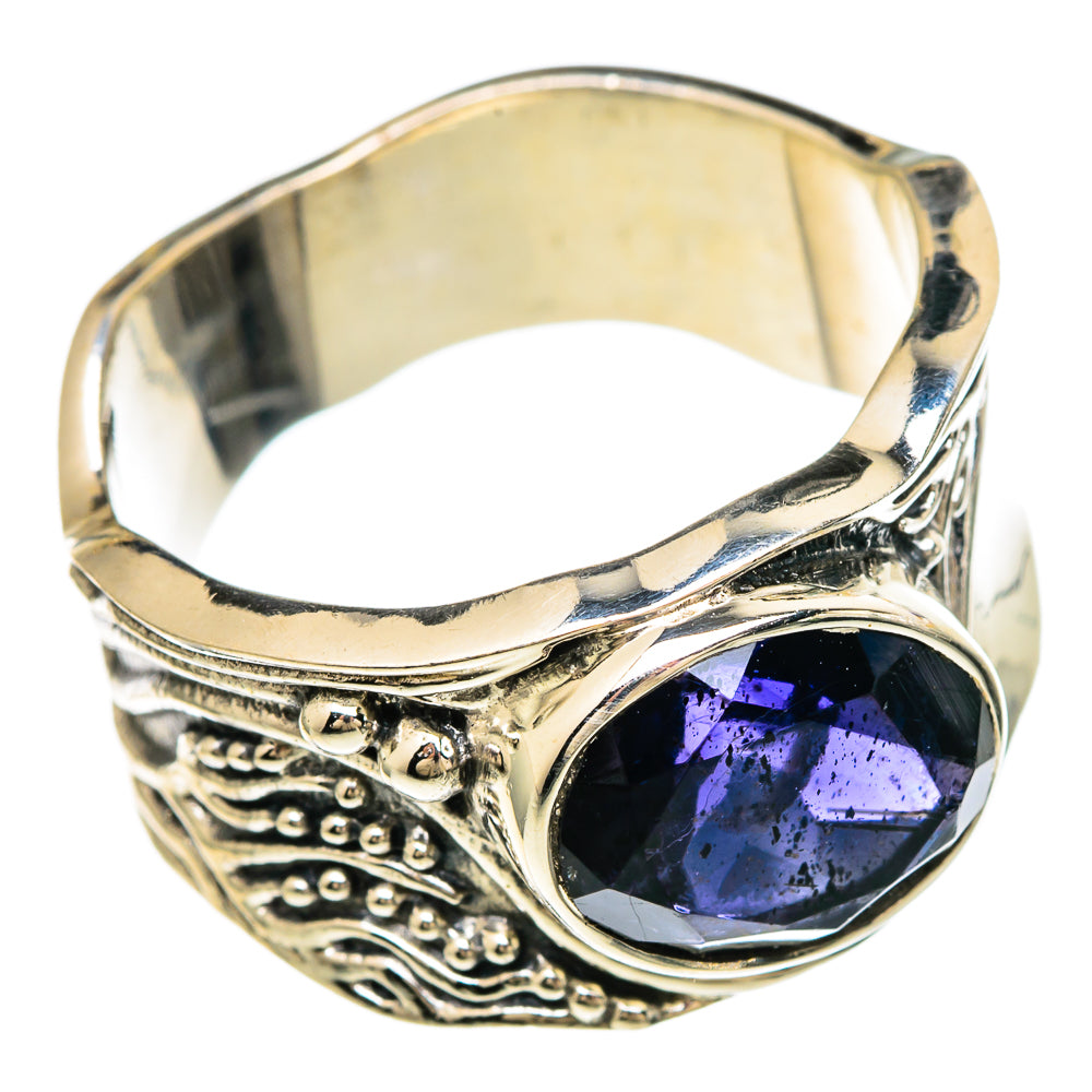 Violet Spinel Rings handcrafted by Anasilvercos - RING99970