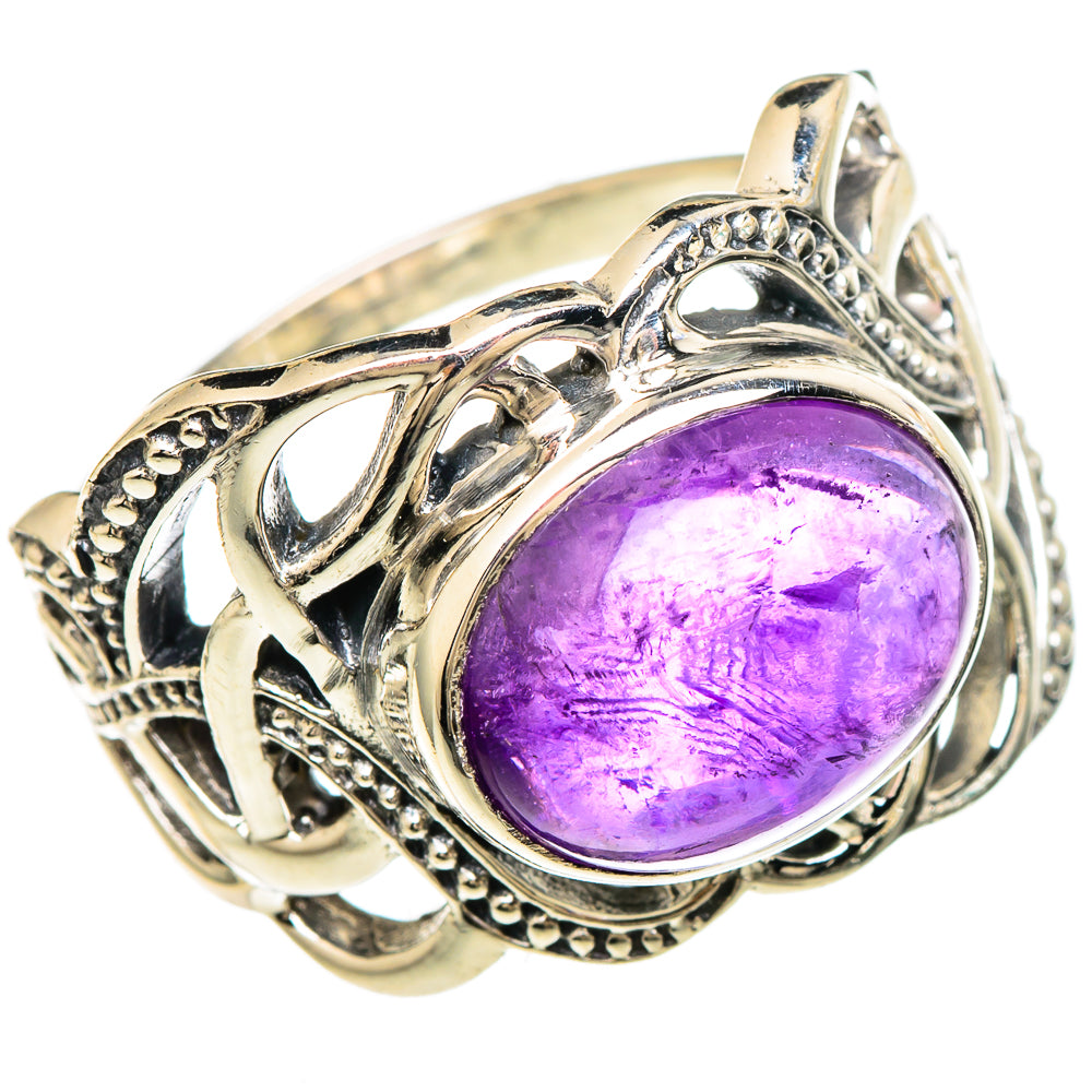 Amethyst Rings handcrafted by Anasilvercos - RING99971
