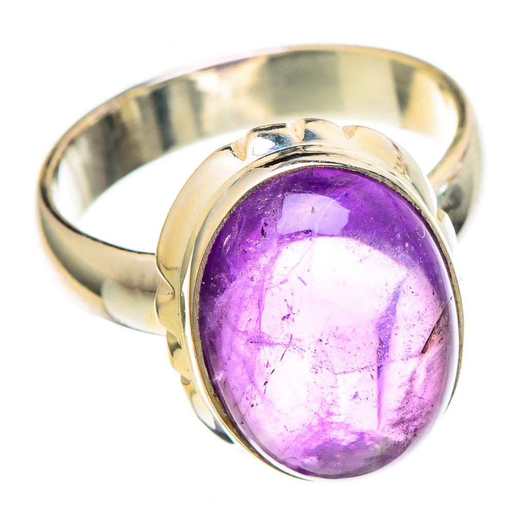 Amethyst Rings handcrafted by Anasilvercos - RING99973 - Photo 2