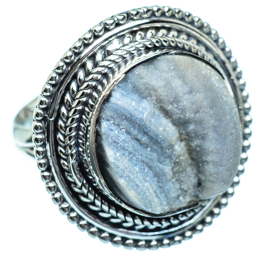 Desert Druzy Rings handcrafted by Anasilvercos - RING999758