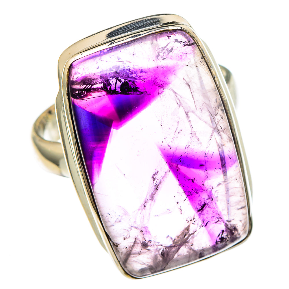 Star Amethyst Rings handcrafted by Anasilvercos - RING99975