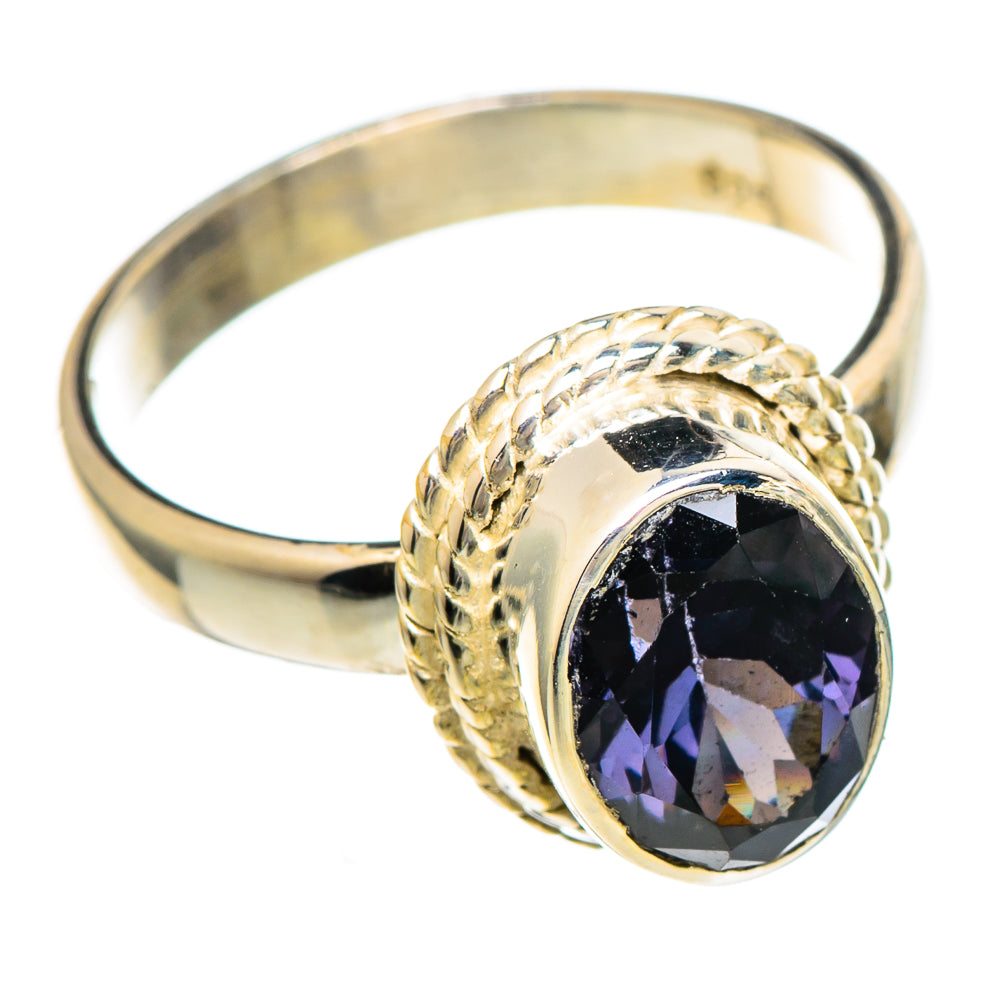 Violet Spinel Rings handcrafted by Anasilvercos - RING99977