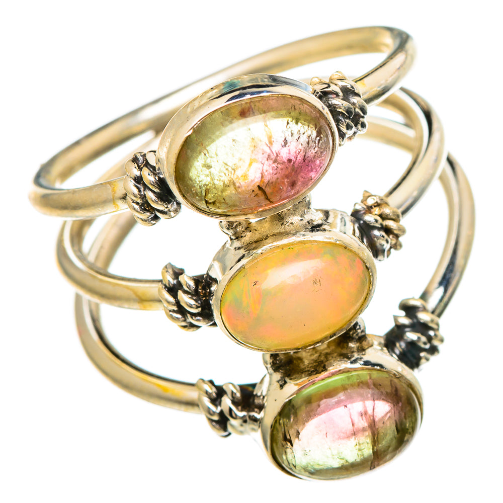 Ethiopian Opal Rings handcrafted by Anasilvercos - RING99984