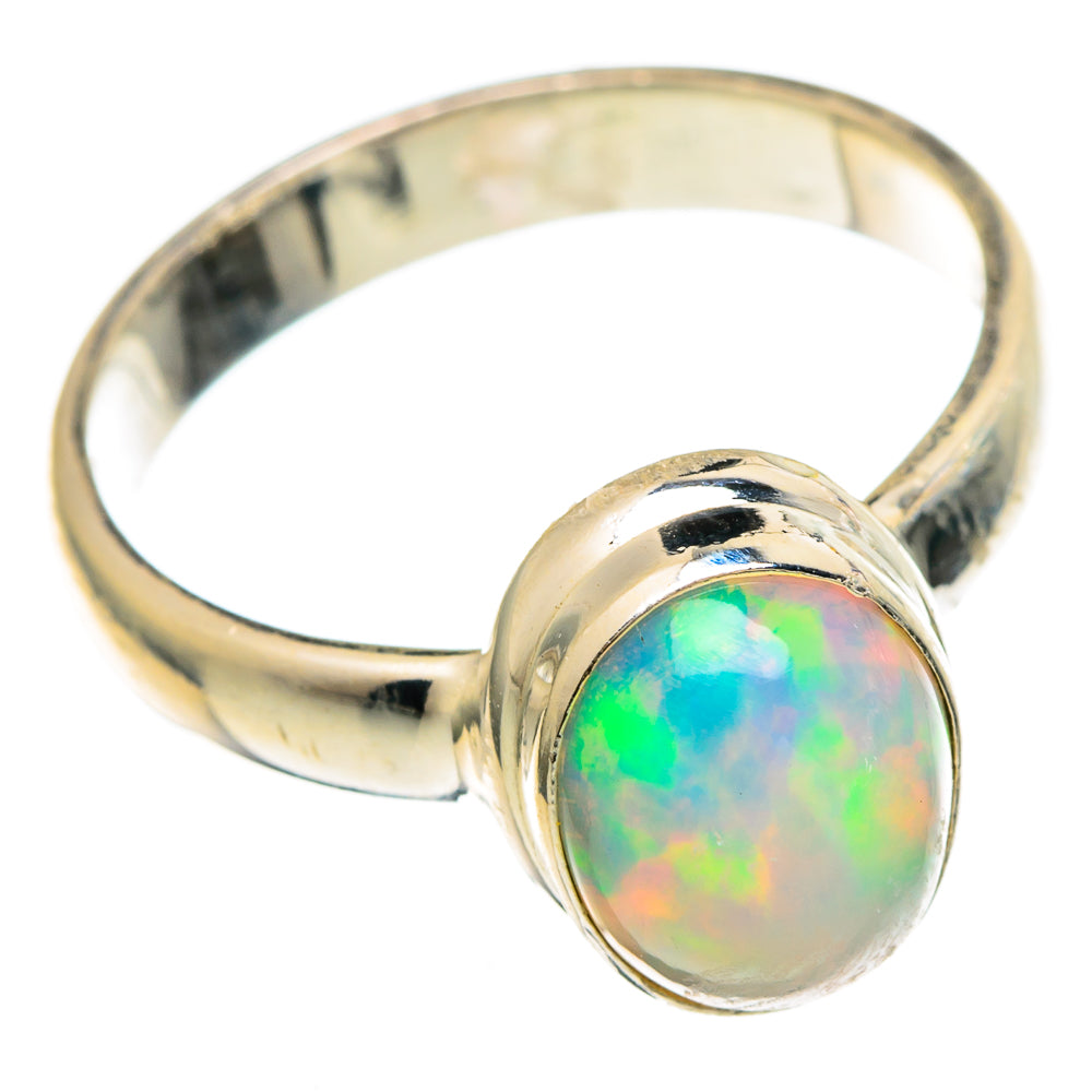 Ethiopian Opal Rings handcrafted by Anasilvercos - RING99985