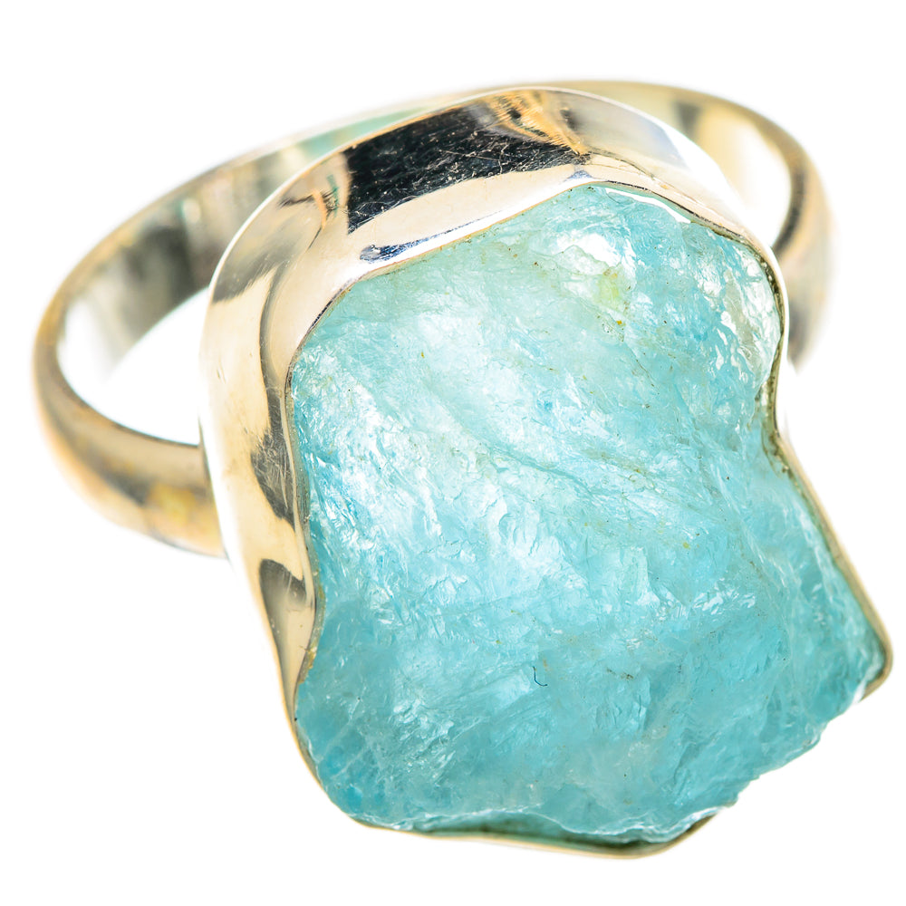 Aquamarine Rings handcrafted by Anasilvercos - RING99988 - Photo 2