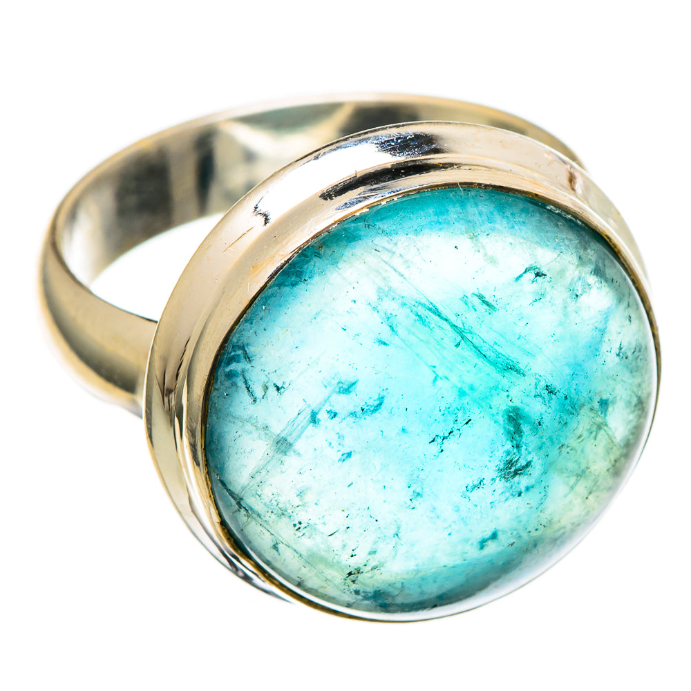 Green Fluorite Rings handcrafted by Anasilvercos - RING99989