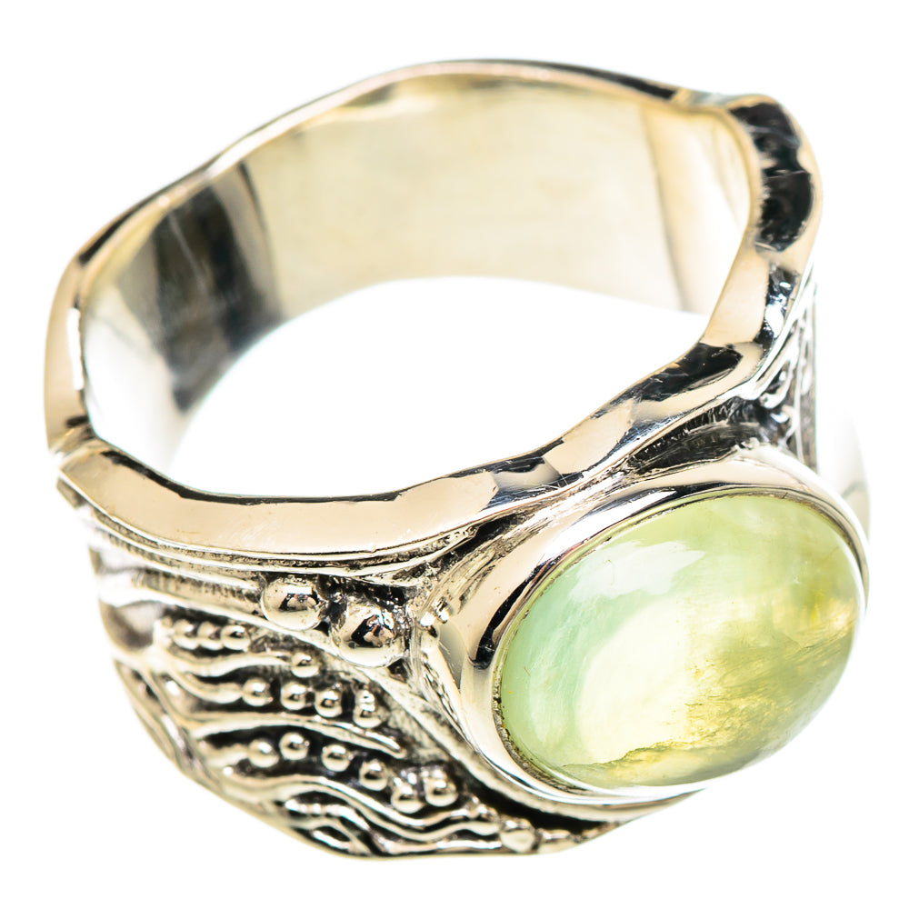Prehnite Rings handcrafted by Anasilvercos - RING99996