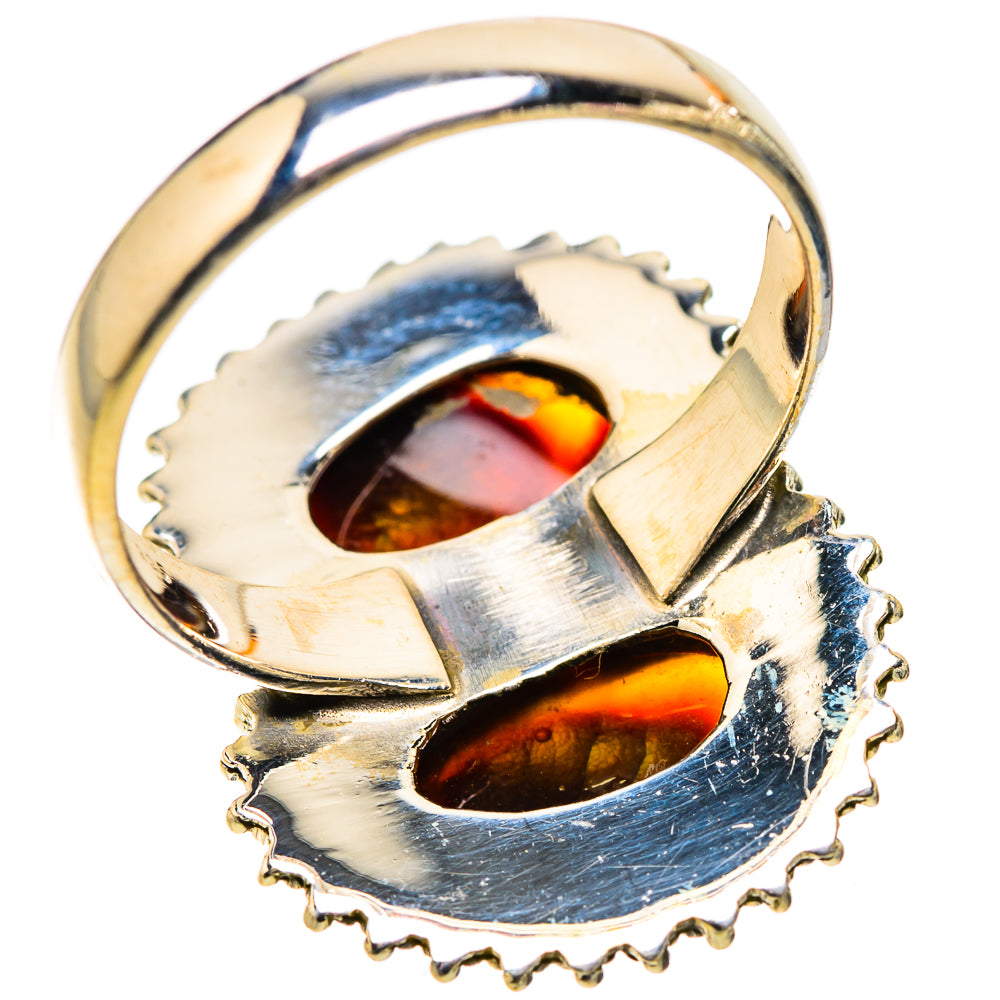 Mexican Fire Agate Ring Size 8.75 (925 Sterling Silver) RING135602