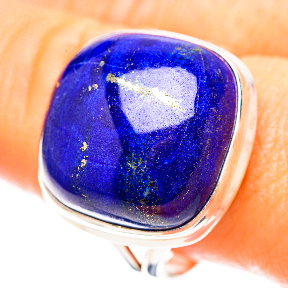 Lapis Lazuli Ring Size 10.75 (925 Sterling Silver) RING136801