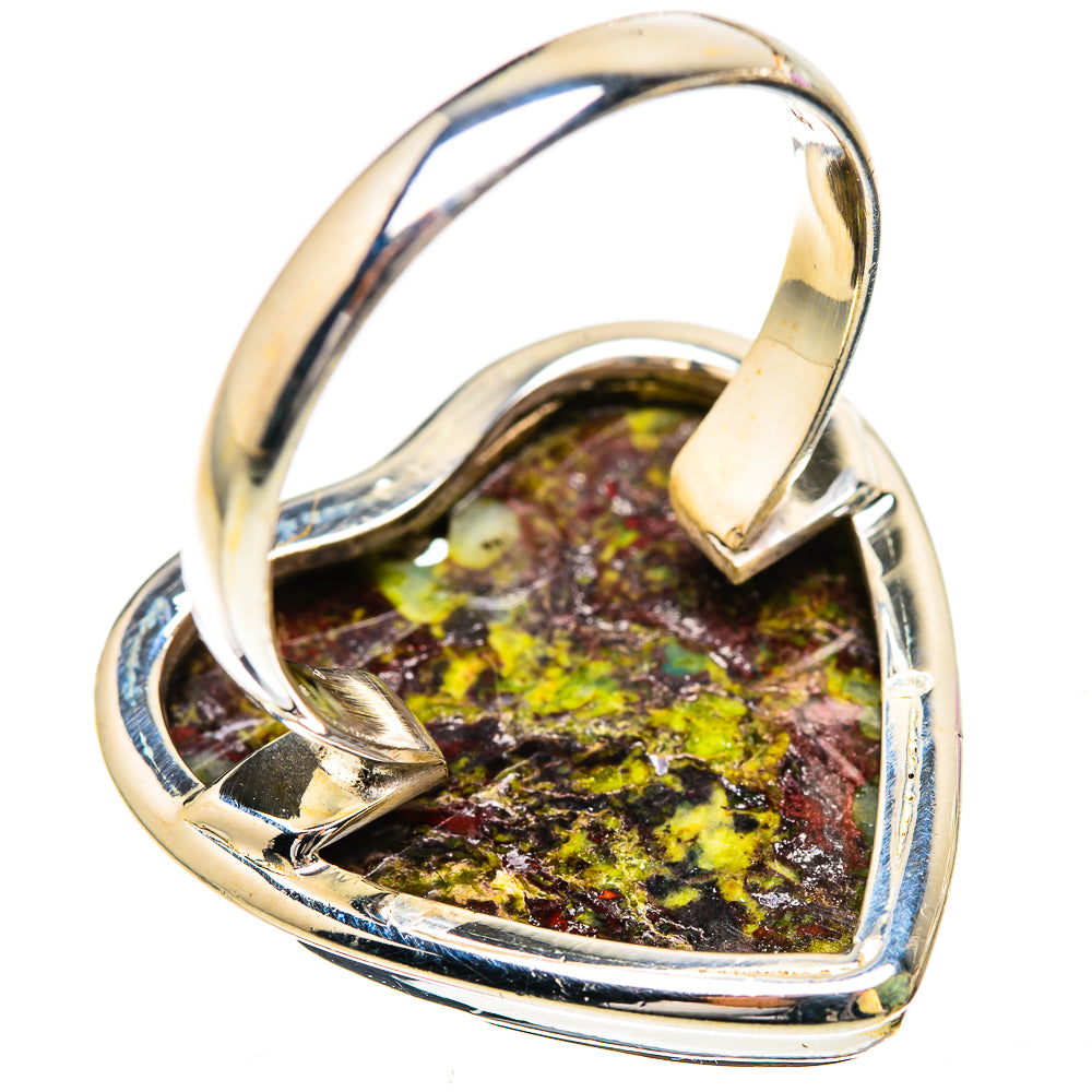 Large Dragon's Blood Jasper Ring Size 12 (925 Sterling Silver) RING135912