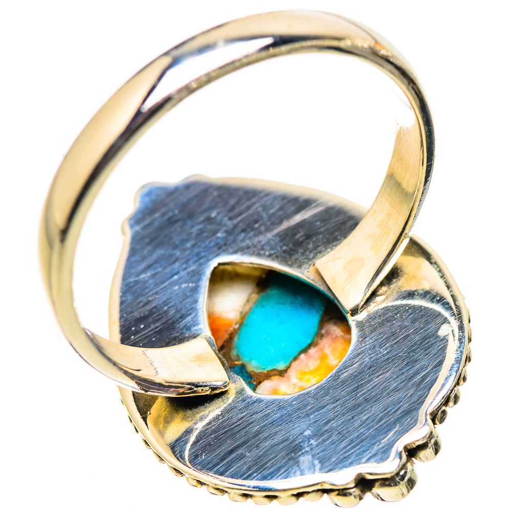 Spiny Oyster Turquoise Ring Size 10 (925 Sterling Silver) RING135468