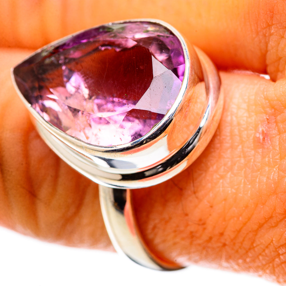 Faceted Ametrine Ring Size 9 (925 Sterling Silver) RING135488
