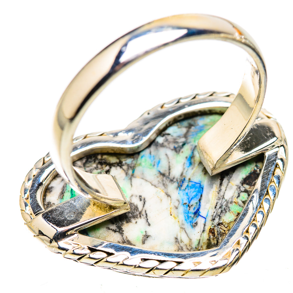Large Azurite Ring Size 10.75 (925 Sterling Silver) RING135784