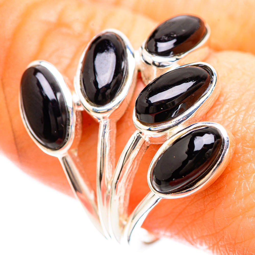 Black Onyx Ring Size 9.5 (925 Sterling Silver) RING136474