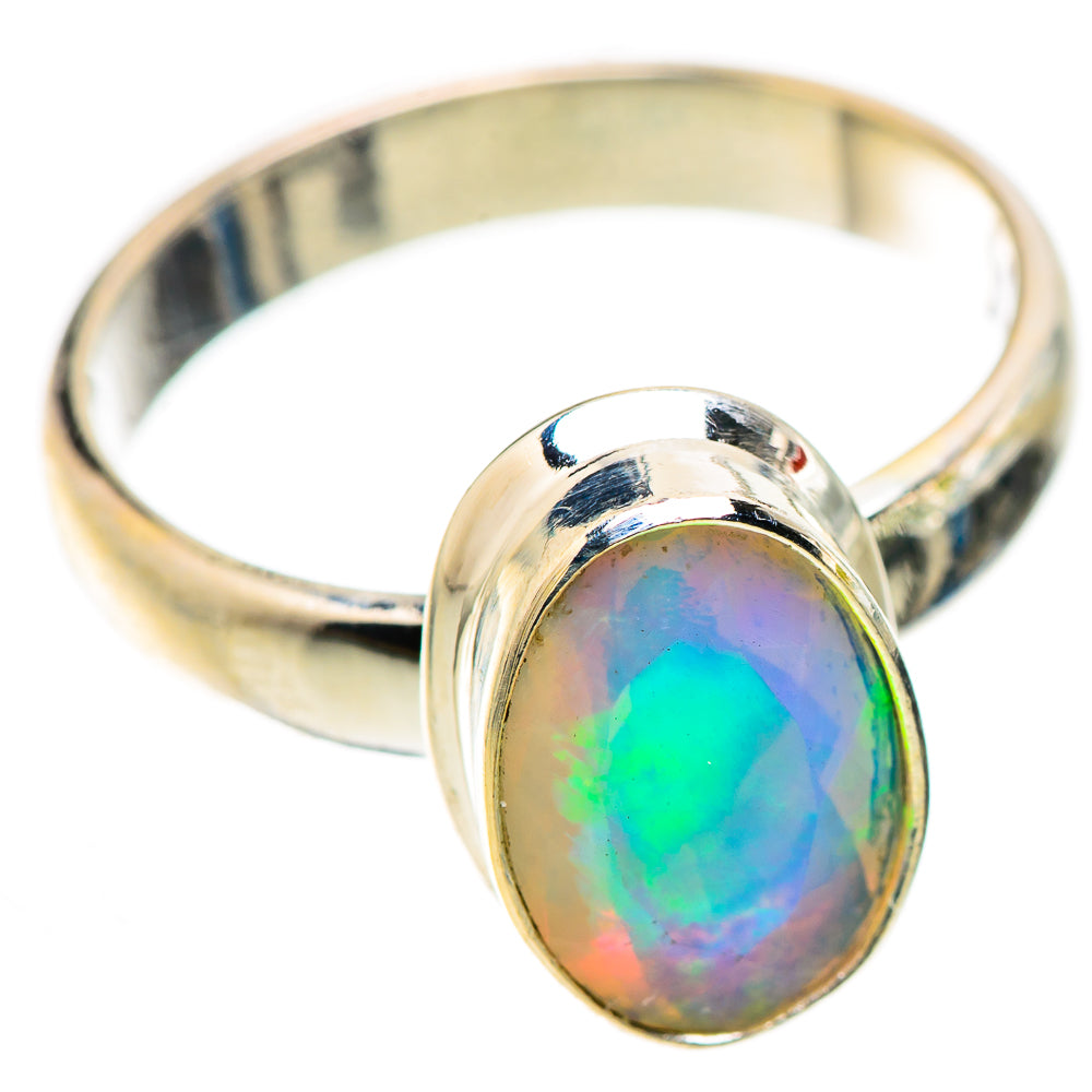 Ethiopian Opal Ring Size 7 (925 Sterling Silver) RING136059