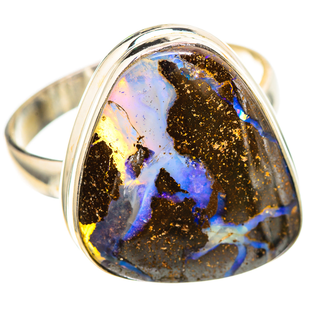 Boulder Opal Ring Size 10.5 (925 Sterling Silver) RING136503