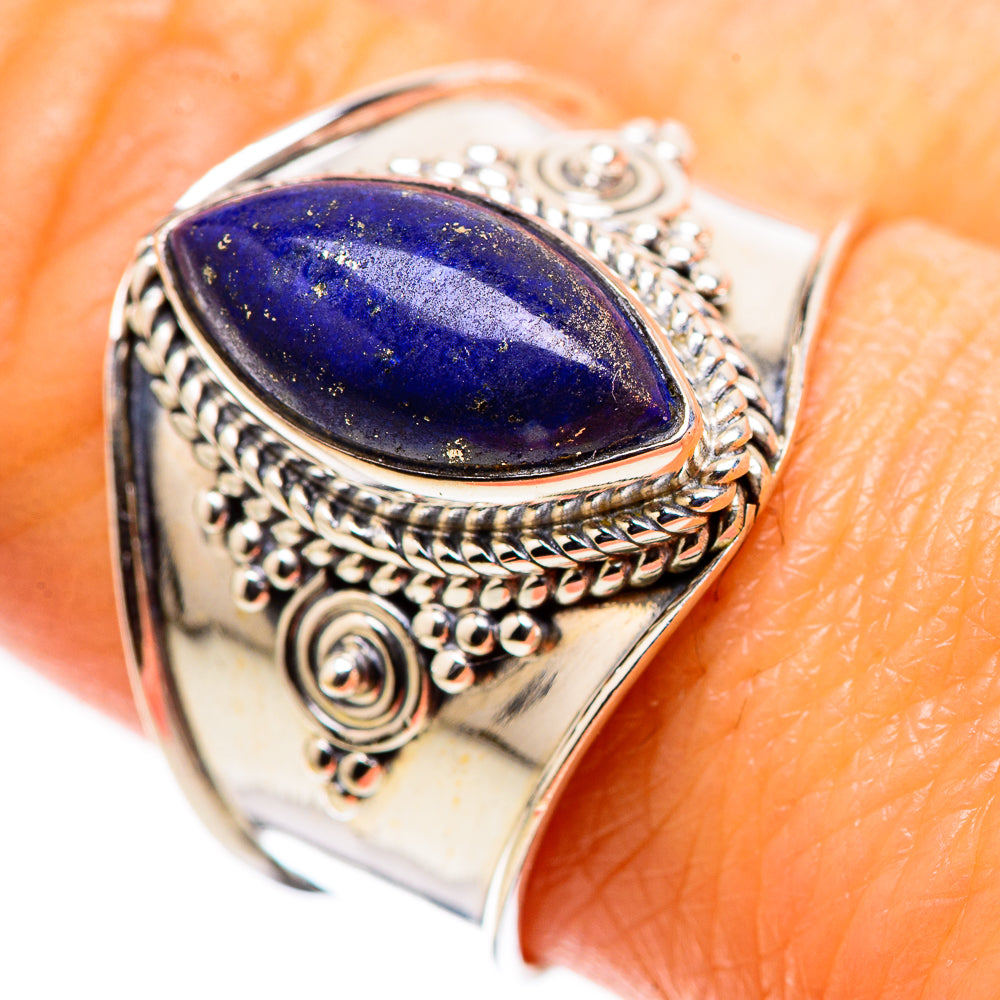 Lapis Lazuli Ring Size 9.25 (925 Sterling Silver) RING135595