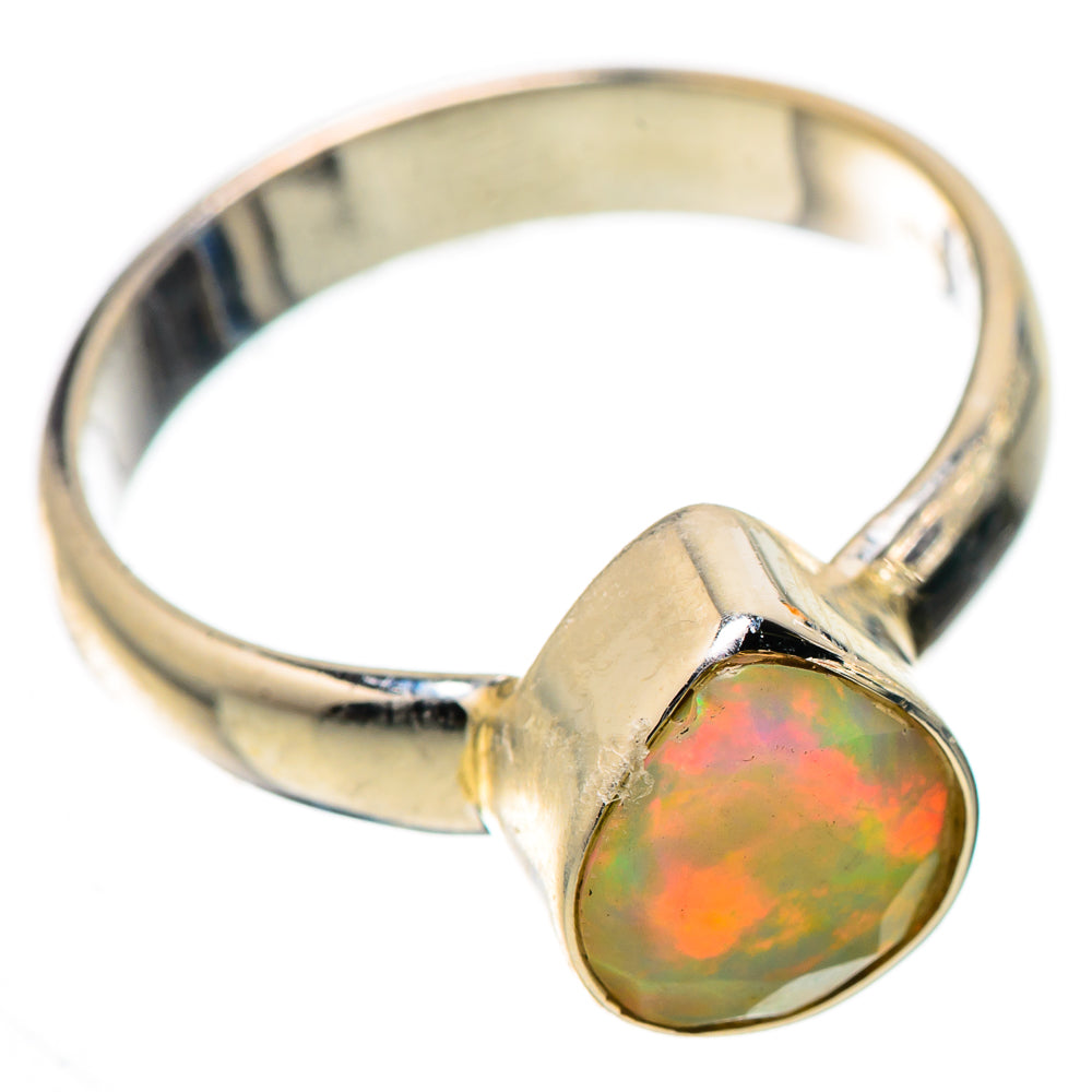 Ethiopian Opal Ring Size 6.5 (925 Sterling Silver) RING135840