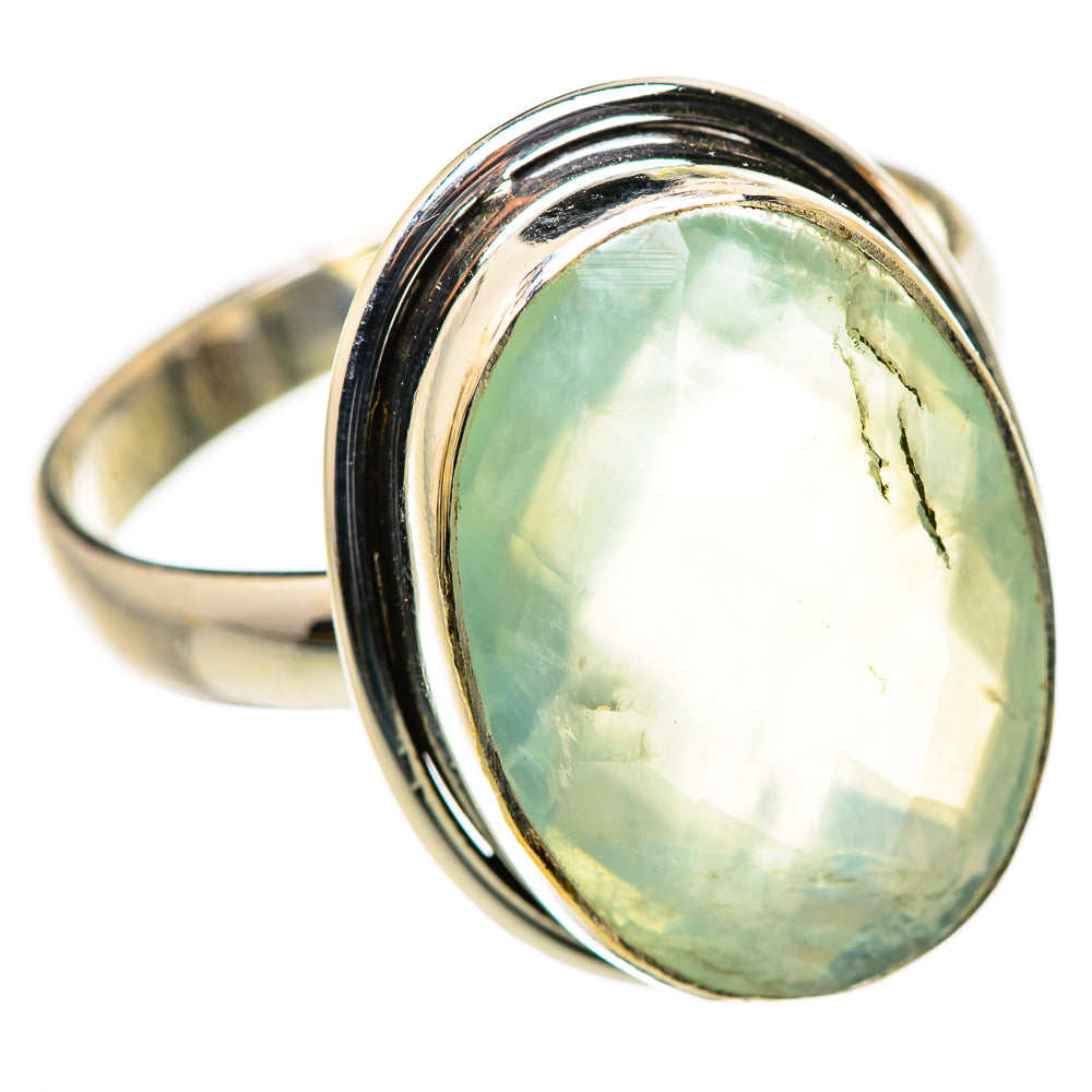 Prehnite Ring Size 12.5 (925 Sterling Silver) RING134579
