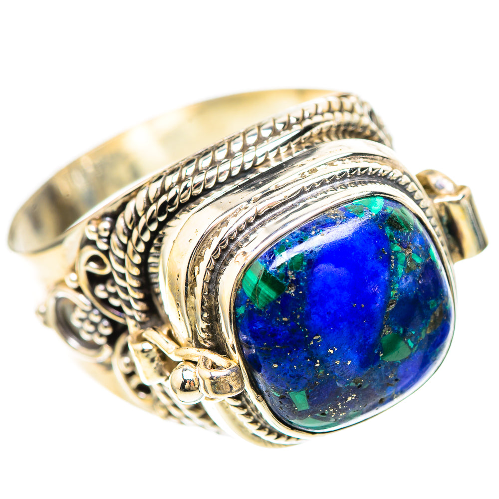 Poison Azurite Ring Size 10.75 (925 Sterling Silver) RING137076